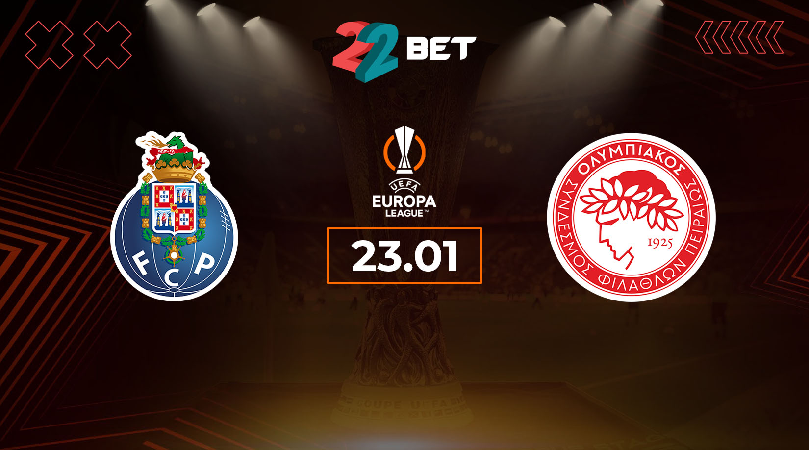 FC Porto vs Olympiacos FC Preview, Prediction, Odds, Betting Tips 23.01.2025