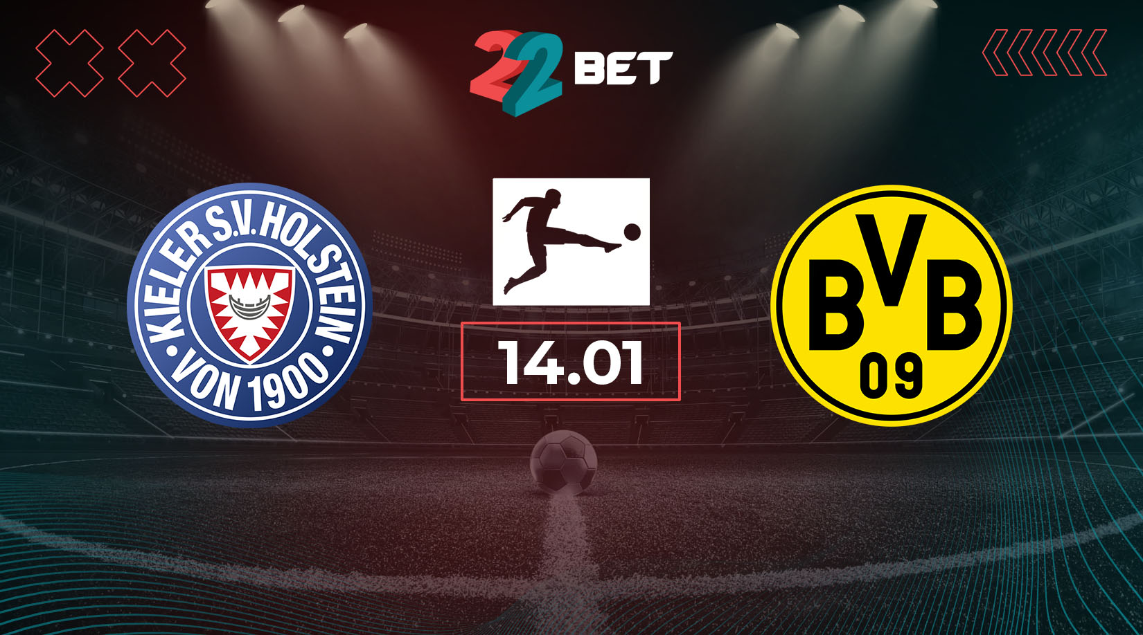 Holstein Kiel vs Borussia Dortmund Preview, Prediction, Odds, Betting Tips 14.01.2025