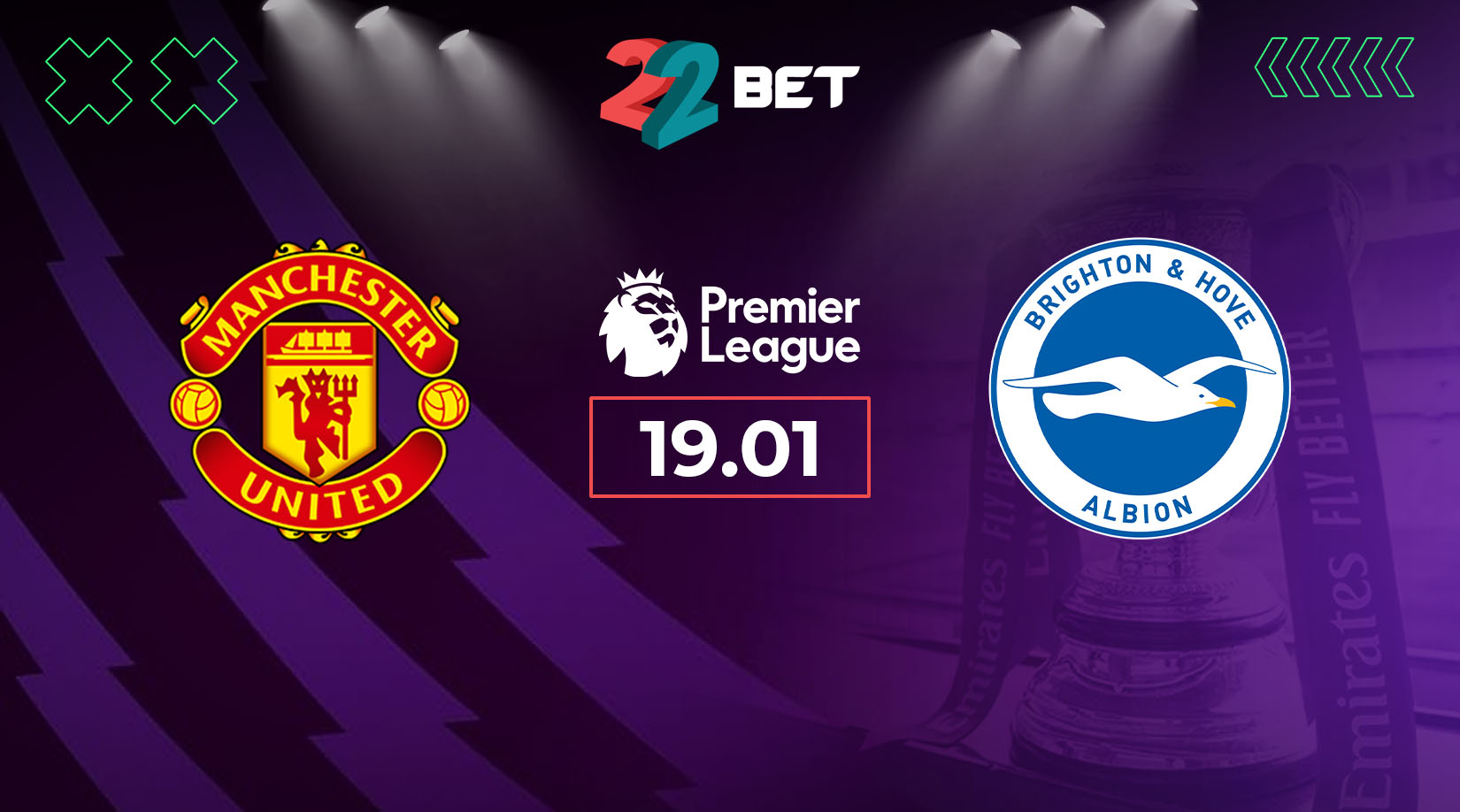 Manchester United vs Brighton & Hove Albion Preview, Prediction, Odds, Betting Tips 19.01.2025