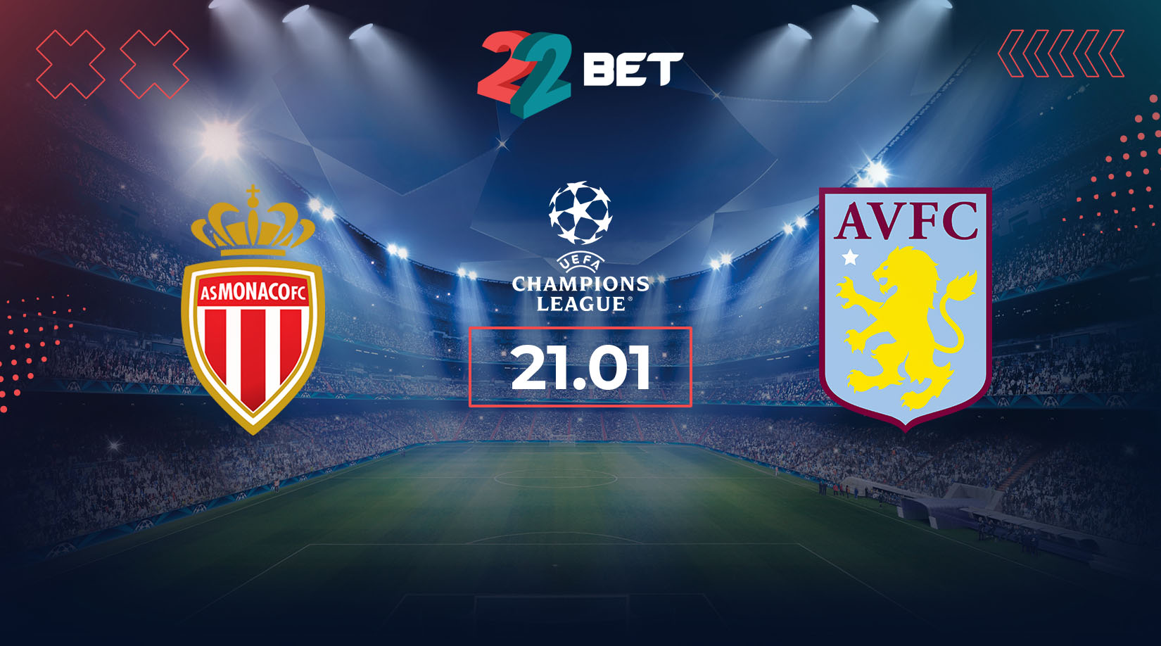 Monaco vs Aston Villa Preview, Prediction, Odds, Betting Tips 21.01.2025