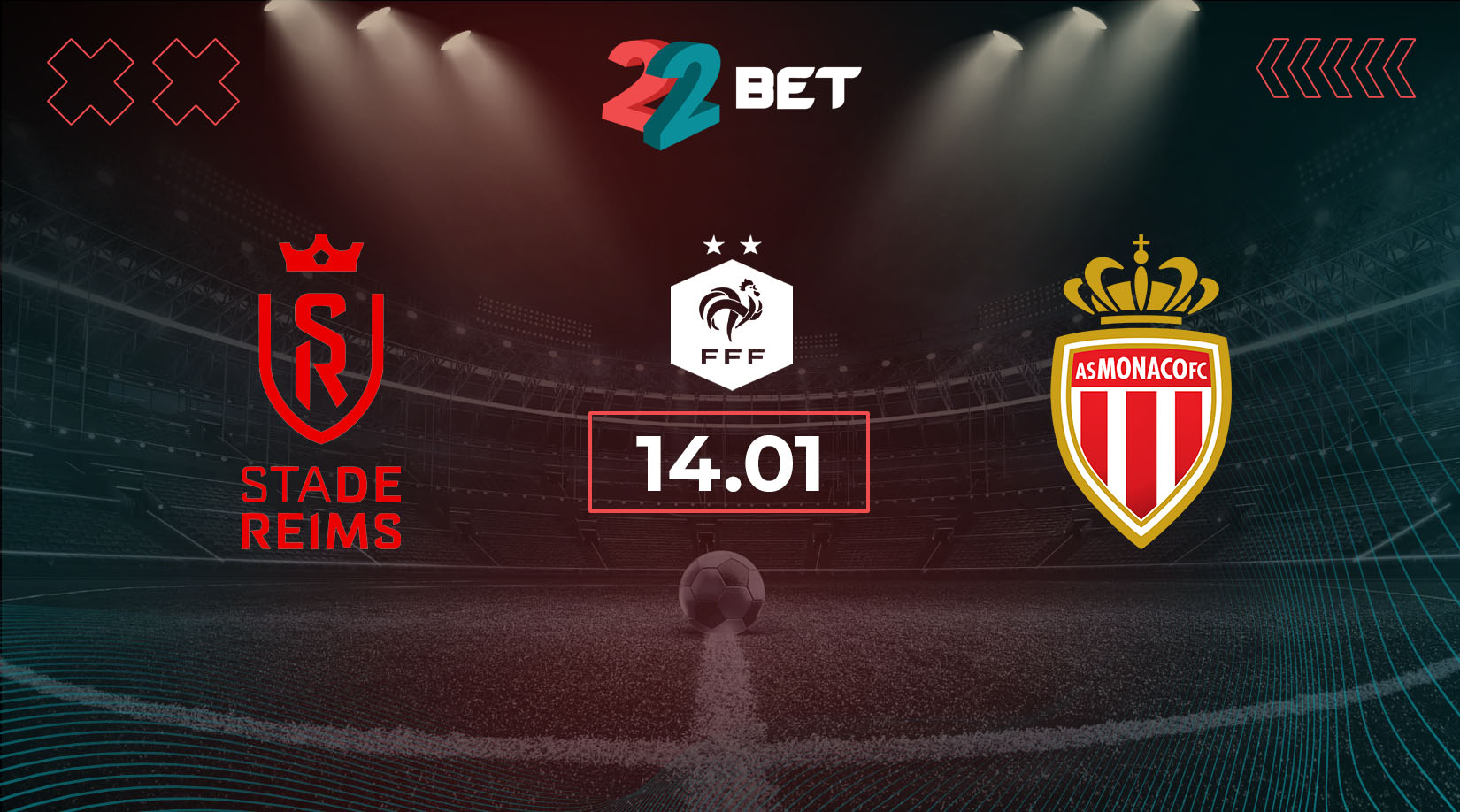 Reims vs Monaco Preview, Prediction, Odds, Betting Tips 14.01.2025