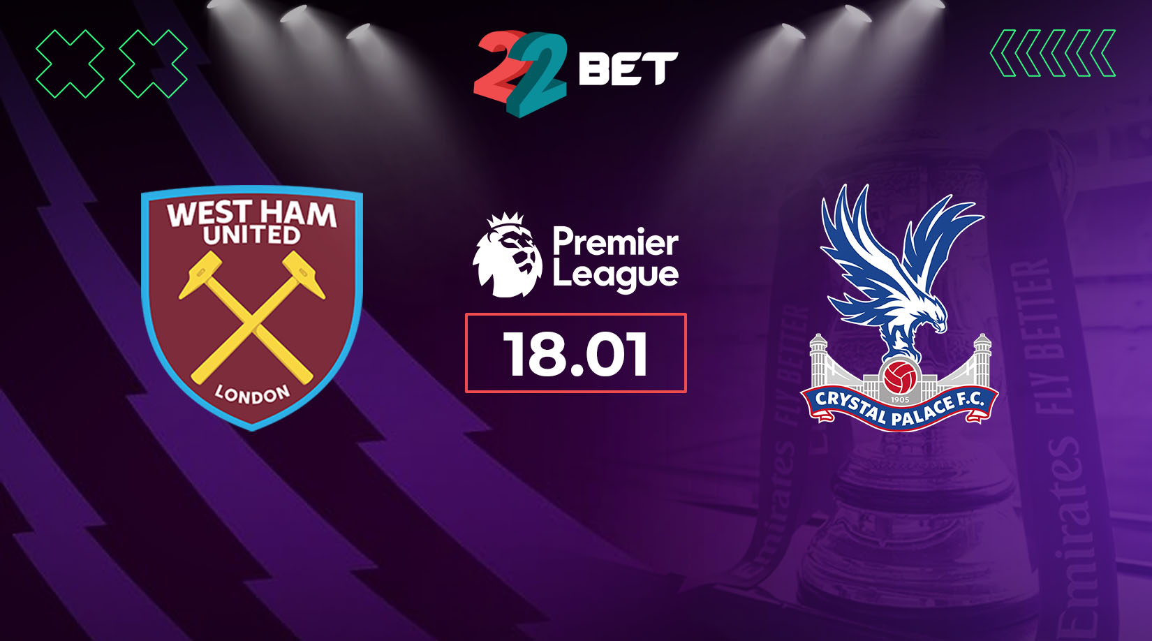 West Ham vs Crystal Palace Preview, Prediction, Odds, Betting Tips 18.01.2025