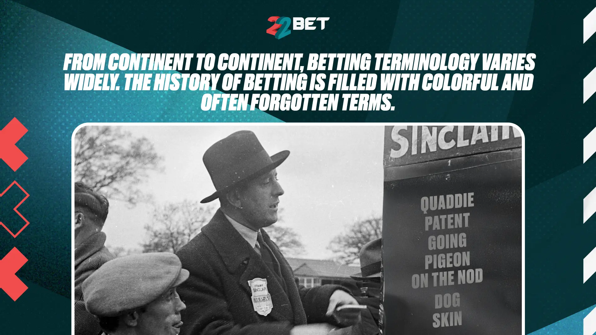 betting terminology variation
